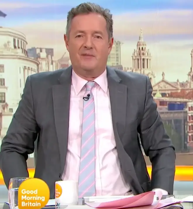 Piers Morgan made his opinion about the baby name clear
