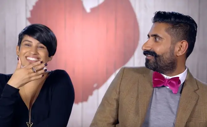 Hema and Ajai married after meeting on the Channel 4 dating show
