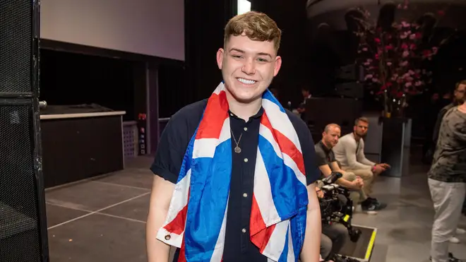Michael Rice will be representing the UK at Eurovision