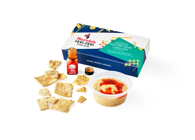 Among the snacks available on Jet2's flights is the Peri-Peri box