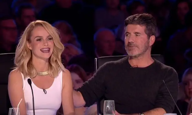 Simon and Amanda are both judges on Britain's Got Talent