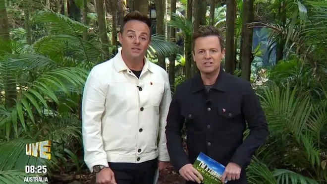 Ant and Dec looked annoyed as they announced Matt Hancock had been voted for the next trial