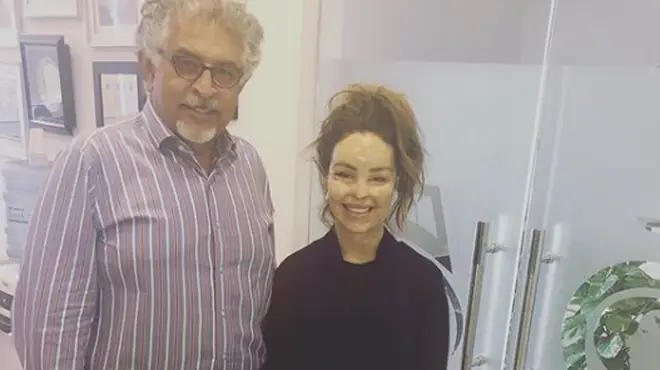 Katie shared an image of her and Dr Muhammad Ali Jawad back in March following her operation and thanked the incredible surgeon for all his reconstructive work