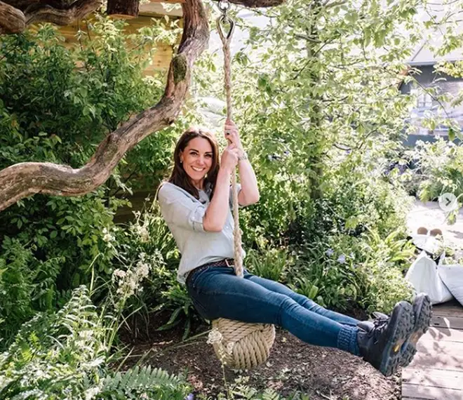 Kate Middleton's garden was revealed at Chelsea Flower Show