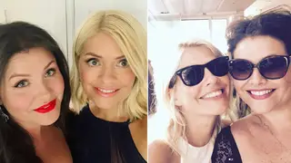 Holly Willoughby and Kelly Willoughby