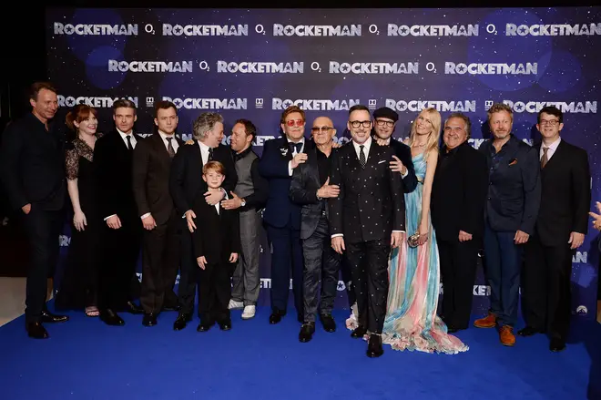 The London premiere for Rocketman kicked off in Leicester Square on Monday night
