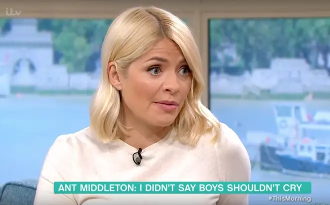 Holly Willoughby clashed with Ant Middleton over parenting strategies