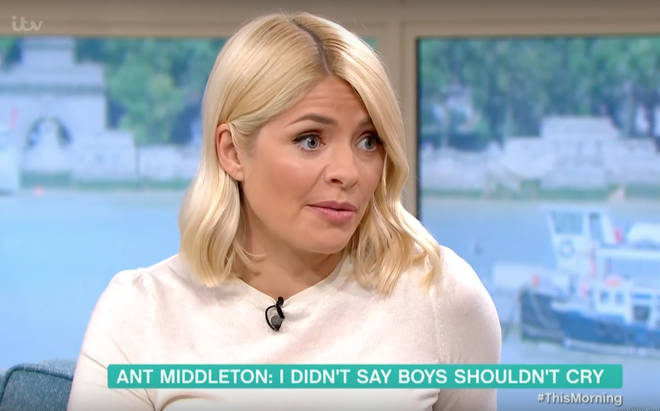 Holly Willoughby clashed with Ant Middleton over parenting strategies