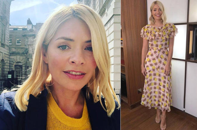 Holly Willoughby opted for an unusual dress on Thursday