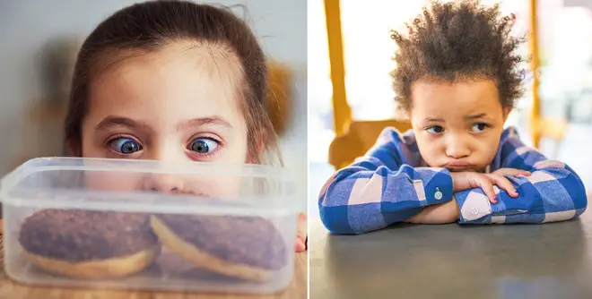 One child's lunchtime treat was thrown away