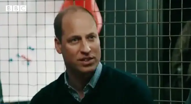 Prince William speaks to sporting heroes about mental health in the documentary
