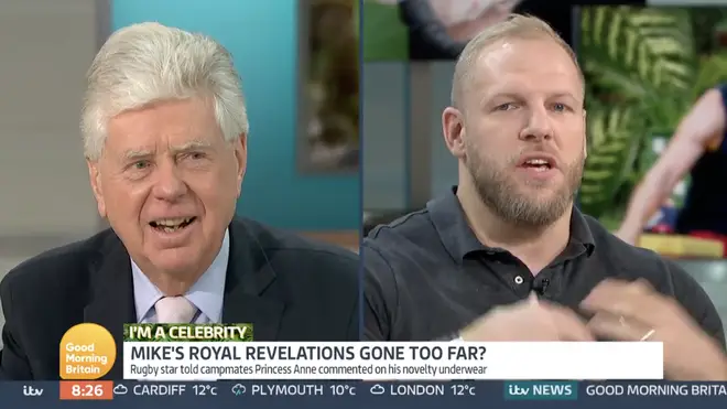 James Haskell, Mike Tindall's friend, defends him on Good Morning Britain