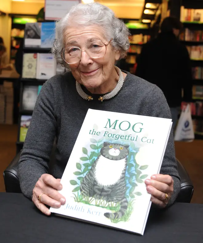 Judith also wrote the popular Mog series, which was based on her pet cats.