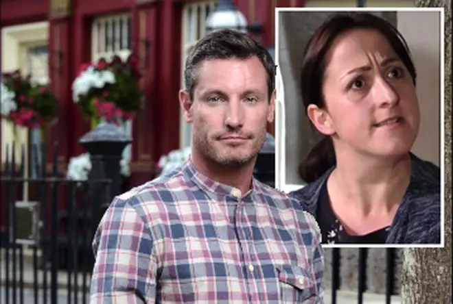 Dean Gaffney is back on The Square as Robbie Jackson
