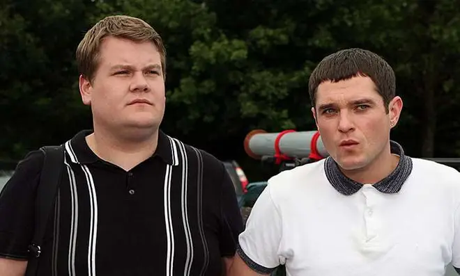 James Corden and Mathew Horne were reported to have fallen out
