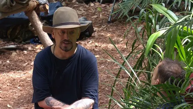 Boy George in the I'm A Celebrity jungle 2022