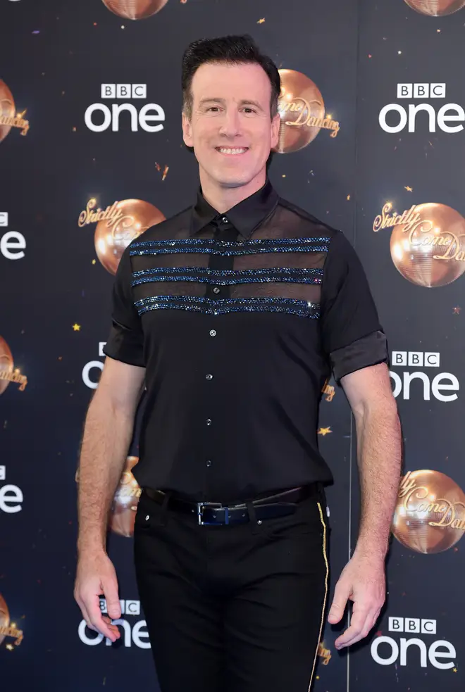 Anton Du Beke in full Strictly mode at the launch of the 2018 series