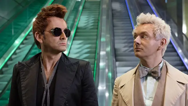 David Tennant and Michael Sheen are starring in Good Omens