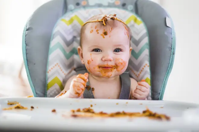 We all know how messy babies can be when it comes to eating!
