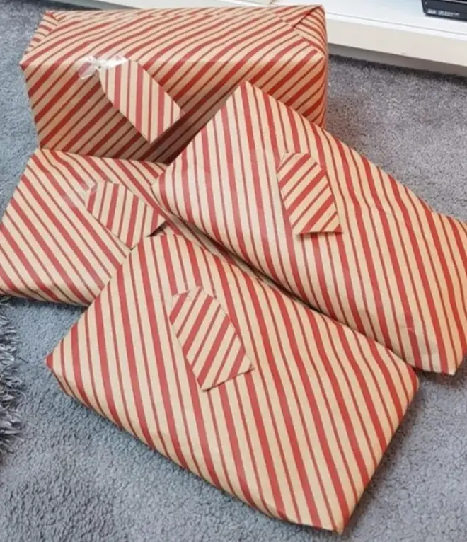 One Primark shopper showed people how great the carrier bags double up as wrapping paper