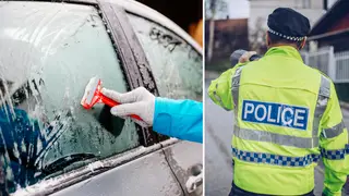 You could be fined for defrosting your car