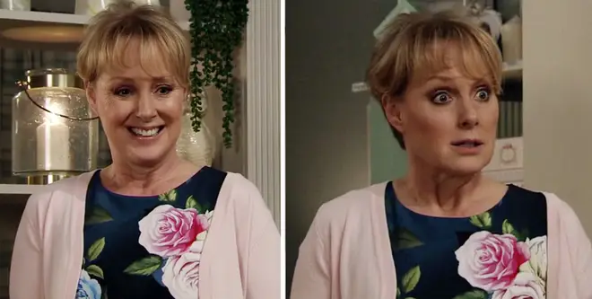 Sally made an x-rated comment on Corrie