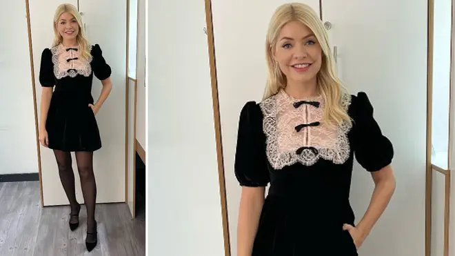 Holly Willoughby is wearing a rented dress on This Morning