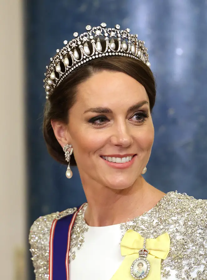Kate Middleton is honouring Princess Diana with her tiara