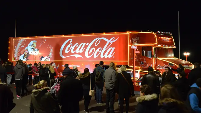 Coca Cola's famous truck will be travelling across Great Britain over the festive period