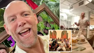 I'm A Celebrity's Mike Tindall delivers emotional speech at boozy reunion dinner
