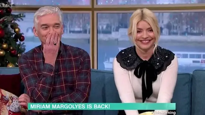 Phillip Schofield and Holly Willoughby on This Morning