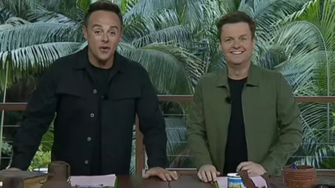 Ant and Dec on I'm A Celebrity 2022