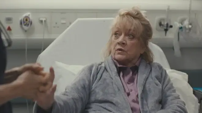 Amanda Barrie starred in Casualty recently