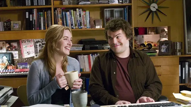 Kate Winslet as Iris and Jack Black as Miles back in 2006 in The Holiday