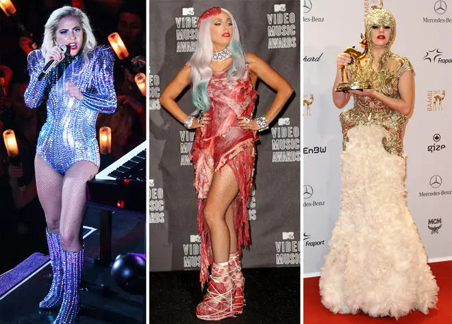 Lady Gaga's most iconic outfits are being displayed in Vegas