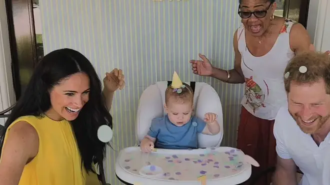 The Duke and Duchess of Sussex celebrate Archie's birthday with Meghan Markle's mum Doria