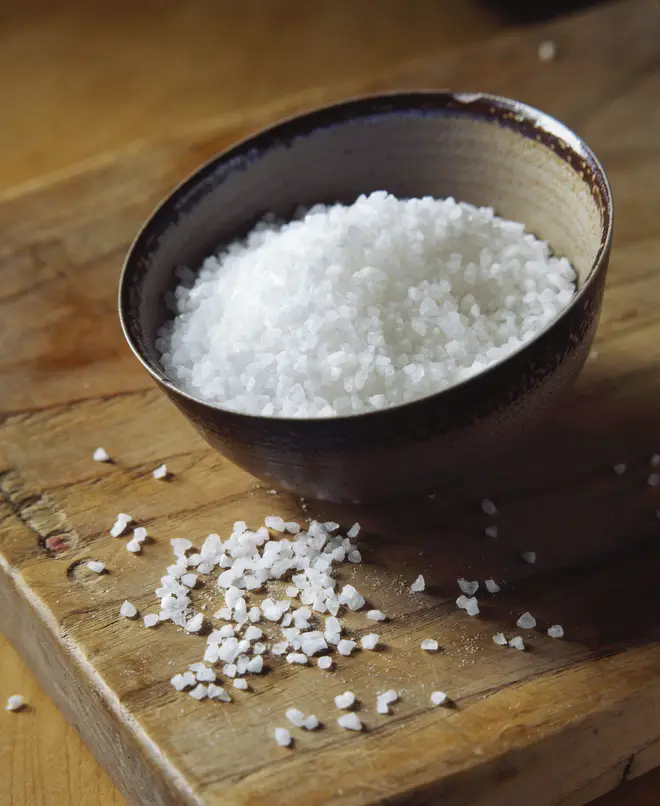 Salt has adsorption properties and can draw in the damp