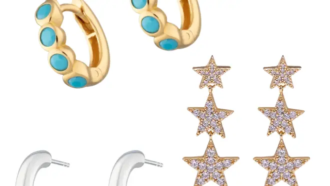 Earrings by Cotton & Gems