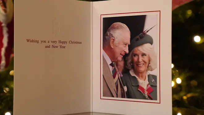 King Charles and Camilla released their first Christmas card as head of state