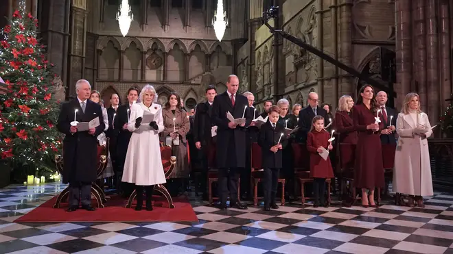 The Princess of Wales organised the Christmas concert