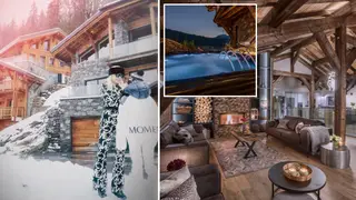 Holly Willoughby has shown off her ski chalet