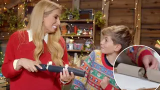 Stacey Solomon has revealed how to make Christmas crackers from scratch