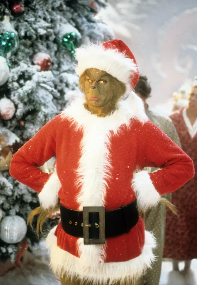 The classic Christmas film stars Jim Carrey as the grumpy Grinch.