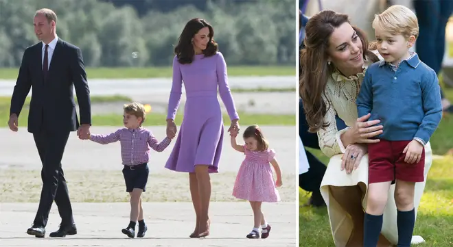 Prince George helped his parents in the cutest way