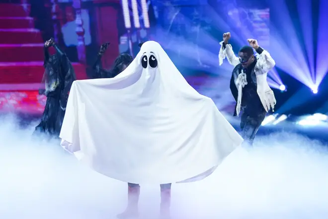 Chris Kamara was unmasked as the Ghost on The Masked Singer