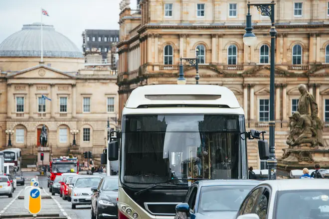 Edinburgh was found to be the worst place for traffic in the UK