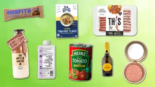 Veganuary products including food, beauty and restaurants
