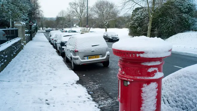 The Met Office has predicted light snowfall in January