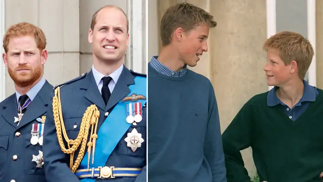 What is Prince Harry's real name and why does William call him Harold?