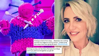 Claire Richards has been 'uncovered' as Steps star